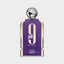 AFNAN 9 PM POUR FEMME 100ML fotografía real, 2048 x 2048, fondo gris uniforme Nicchia
