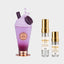 DECANT ARMAF DELIGHTS YUM YUM — fotografía real, perfume 10 ml 3 ml, composición centrada Nicchia, 2048 x 2048, fondo #EDEDED