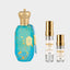DECANT ARMAF ETER ARABIAN SKY — fotografía real, perfume 10 ml 3 ml, composición centrada Nicchia, 2048 x 2048, fondo #EDEDED
