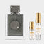 DECANT ARMAF CLUB DE NUIT BLING con atomizadores Nicchia de 3 ml y 10 ml, diseño actualizado