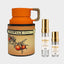 DECANT ARMAF ODYSSEY MANDARIN SKY VINTAGE EDITION — fotografía real, perfume 10 ml 3 ml, composición centrada Nicchia, 2048 x 2048, fondo #EDEDED