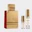 DECANT AL HARAMAIN RUBY EDITION con atomizadores Nicchia de 3 ml y 10 ml, diseño actualizado