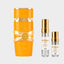 DECANT LATTAFA YARA TOUS — fotografía real, perfume 10 ml 3 ml, composición centrada Nicchia, 2048 x 2048, fondo #EDEDED