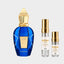 DECANT XERJOFF TORINO 23 — fotografía real, perfume 10 ml 3 ml, composición centrada Nicchia, 2048 x 2048, fondo #EDEDED