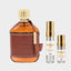 DECANT DUMONT NITRO POUR HOMME — fotografía real, perfume 10 ml 3 ml, composición centrada Nicchia, 2048 x 2048, fondo #EDEDED