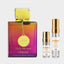 DECANT ARMAF CLUB DE NUIT UNTOLD con atomizadores Nicchia de 3 ml y 10 ml, diseño actualizado