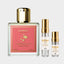 DECANT FLAMINGO FIZZ SUPER Z — fotografía real, perfume 10 ml 3 ml, composición centrada Nicchia, 2048 x 2048, fondo #EDEDED