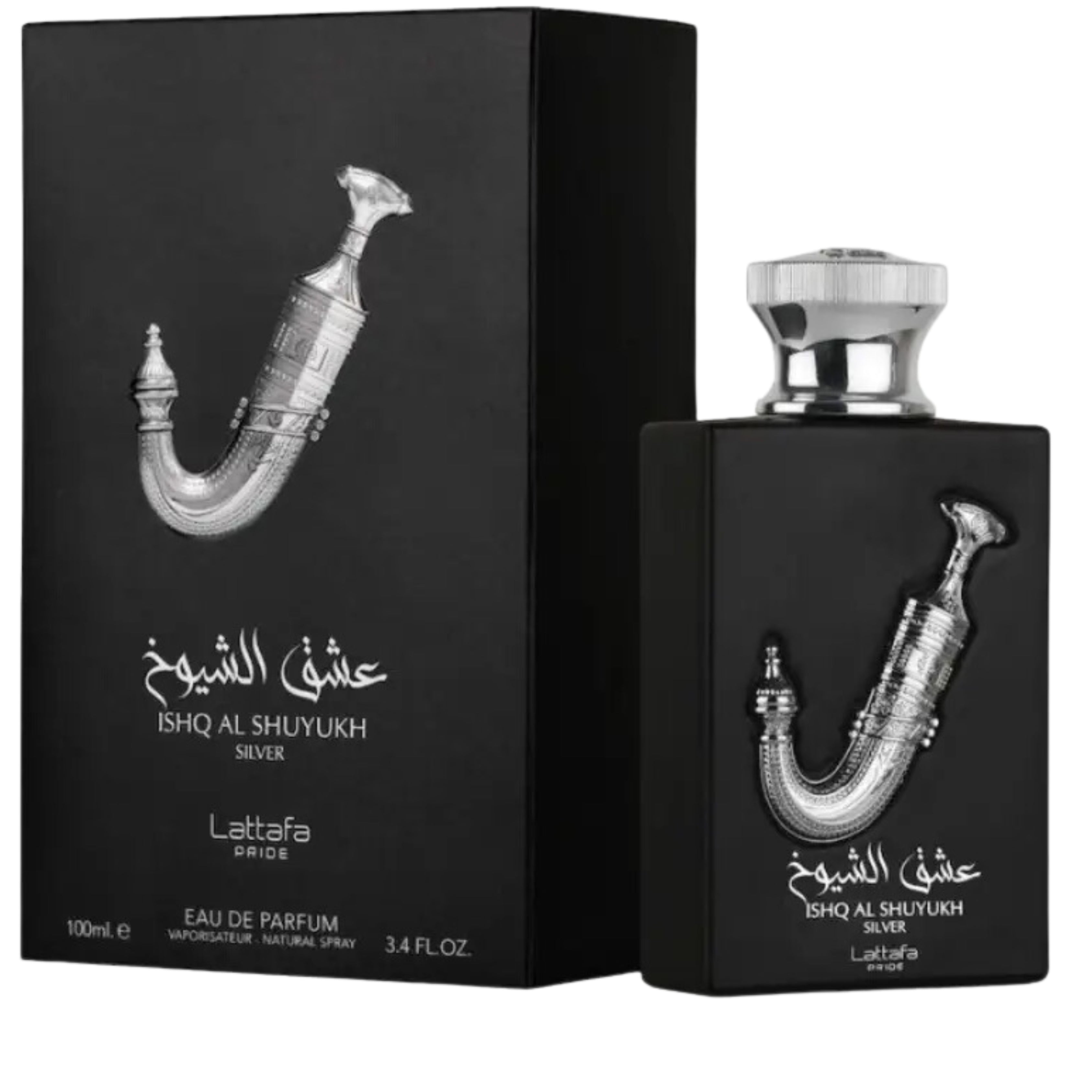 LATTAFA ISHQ AL SHUYUK SILVER 100ML Imagen secundaria del producto