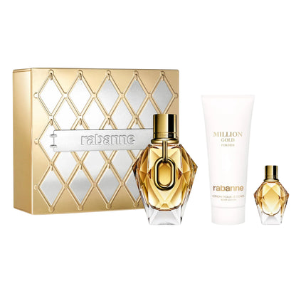 SET PACO RABANNE MILLION GOLD FOR HER