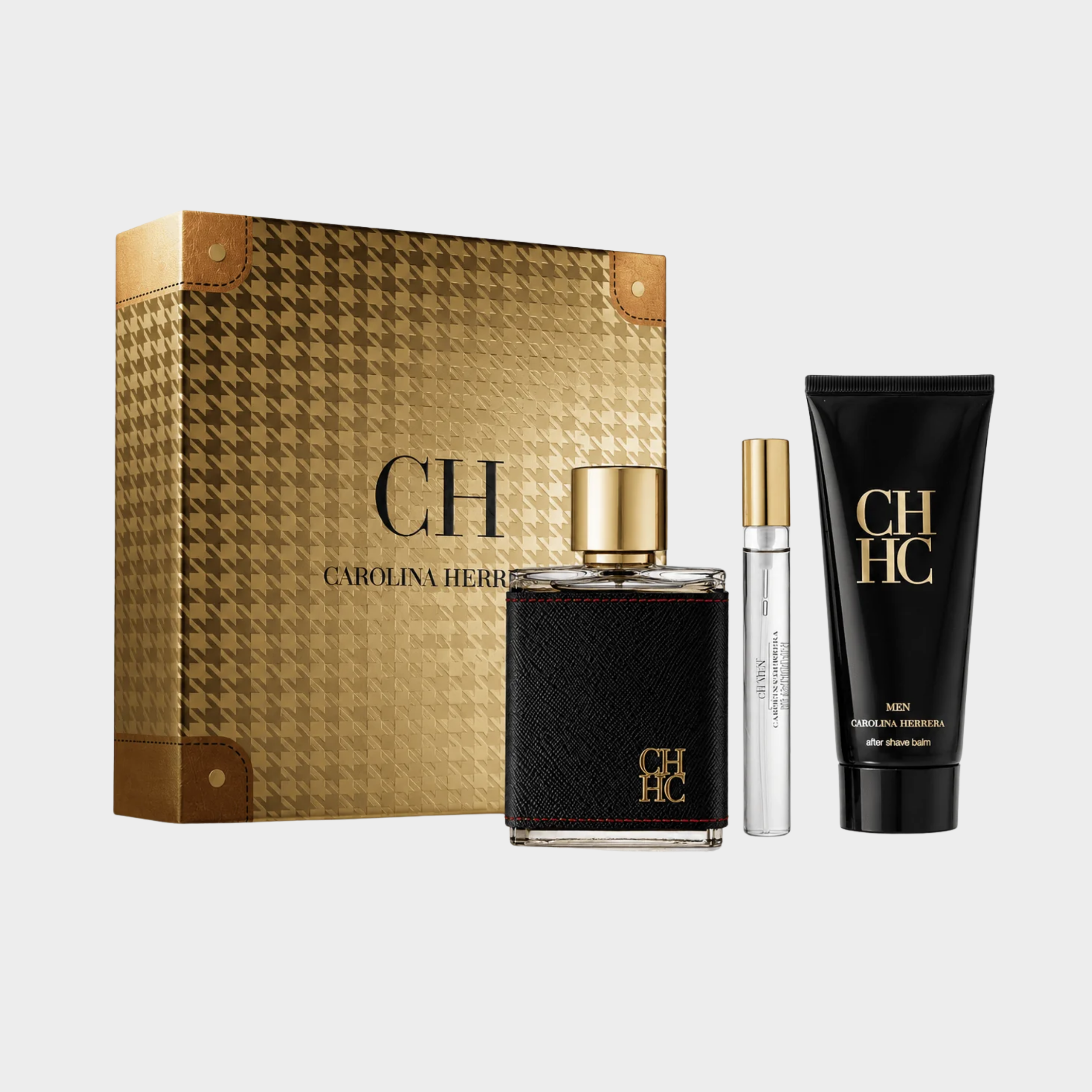 CAROLINA HERRERA CH MEN SET 3PZAS 100ML EDT