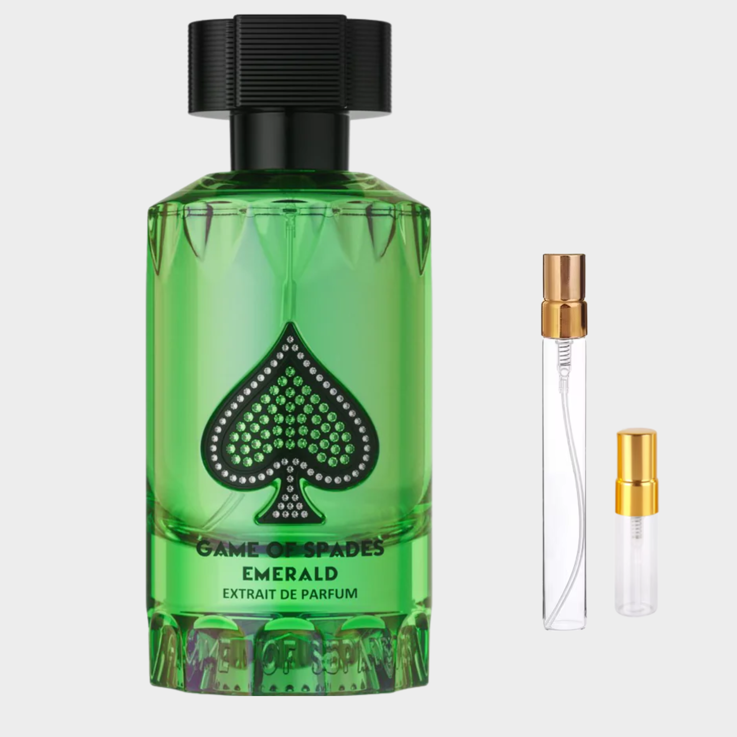 DECANT JO MILANO GAME OF SPADES EMERALD EXTRAIT Imagen principal del producto