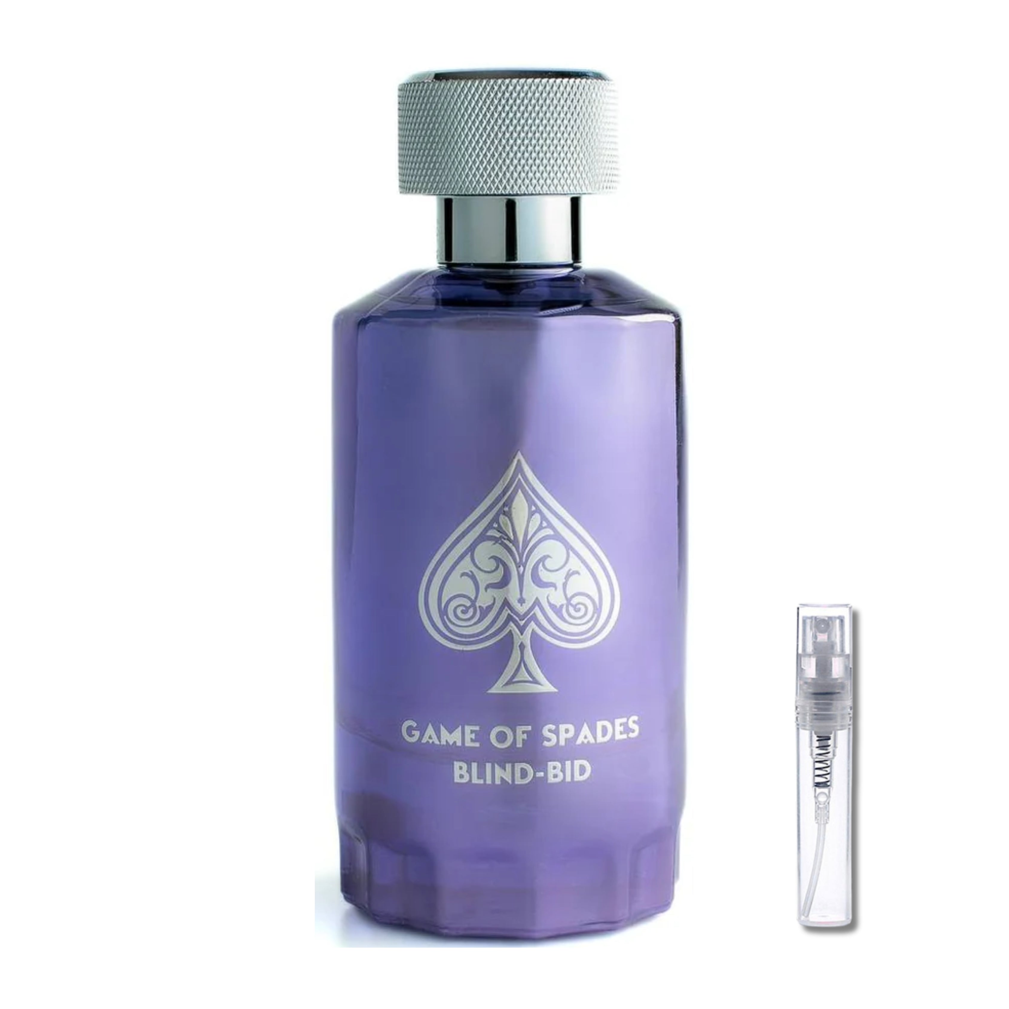 DECANT JO MILANO GAME OF SPADES BLIND BID