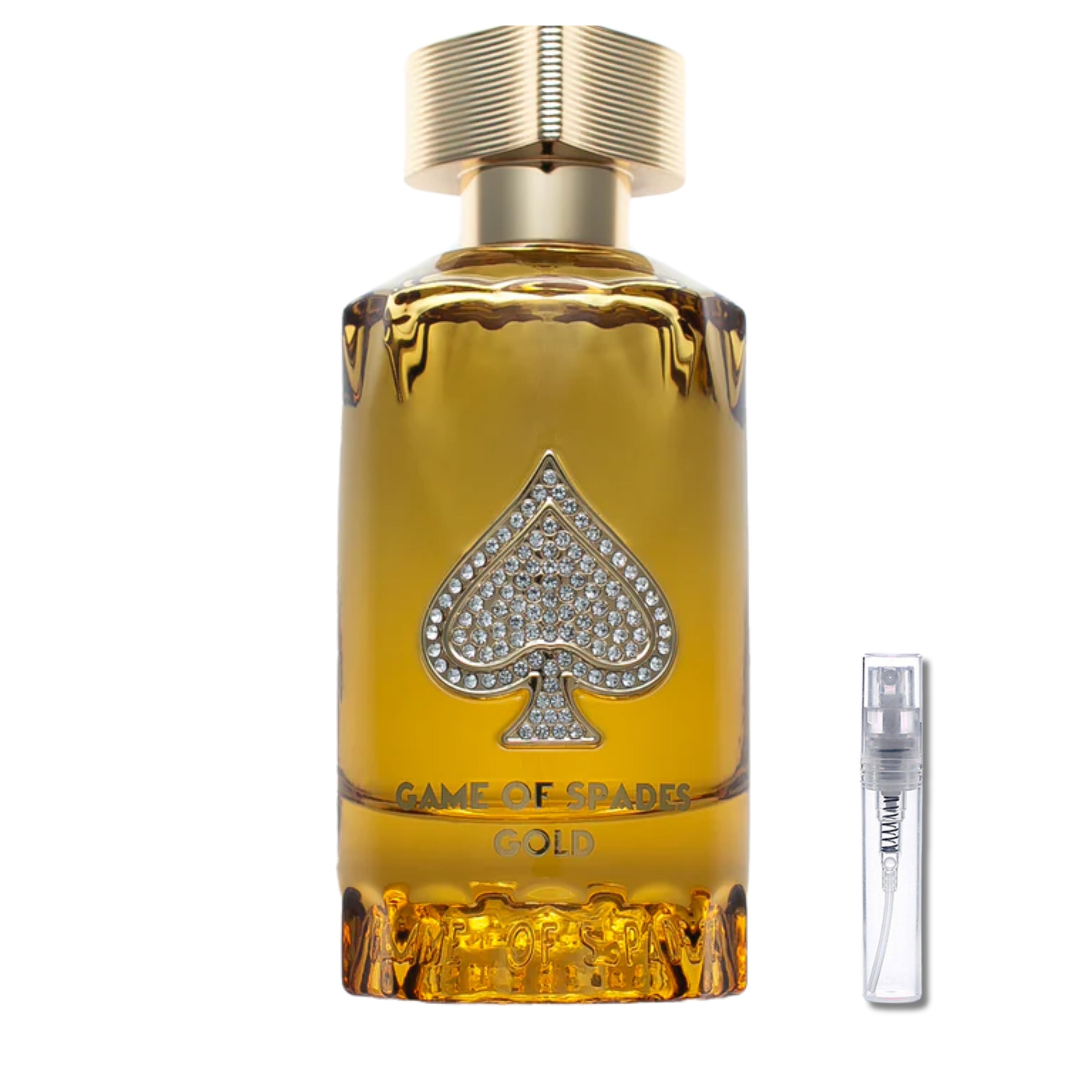 DECANT JO MILANO GAME OF SPADES GOLD