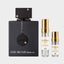 DECANT ARMAF CLUB DE NUIT INTENSE MAN con atomizadores Nicchia de 3 ml y 10 ml, diseño actualizado
