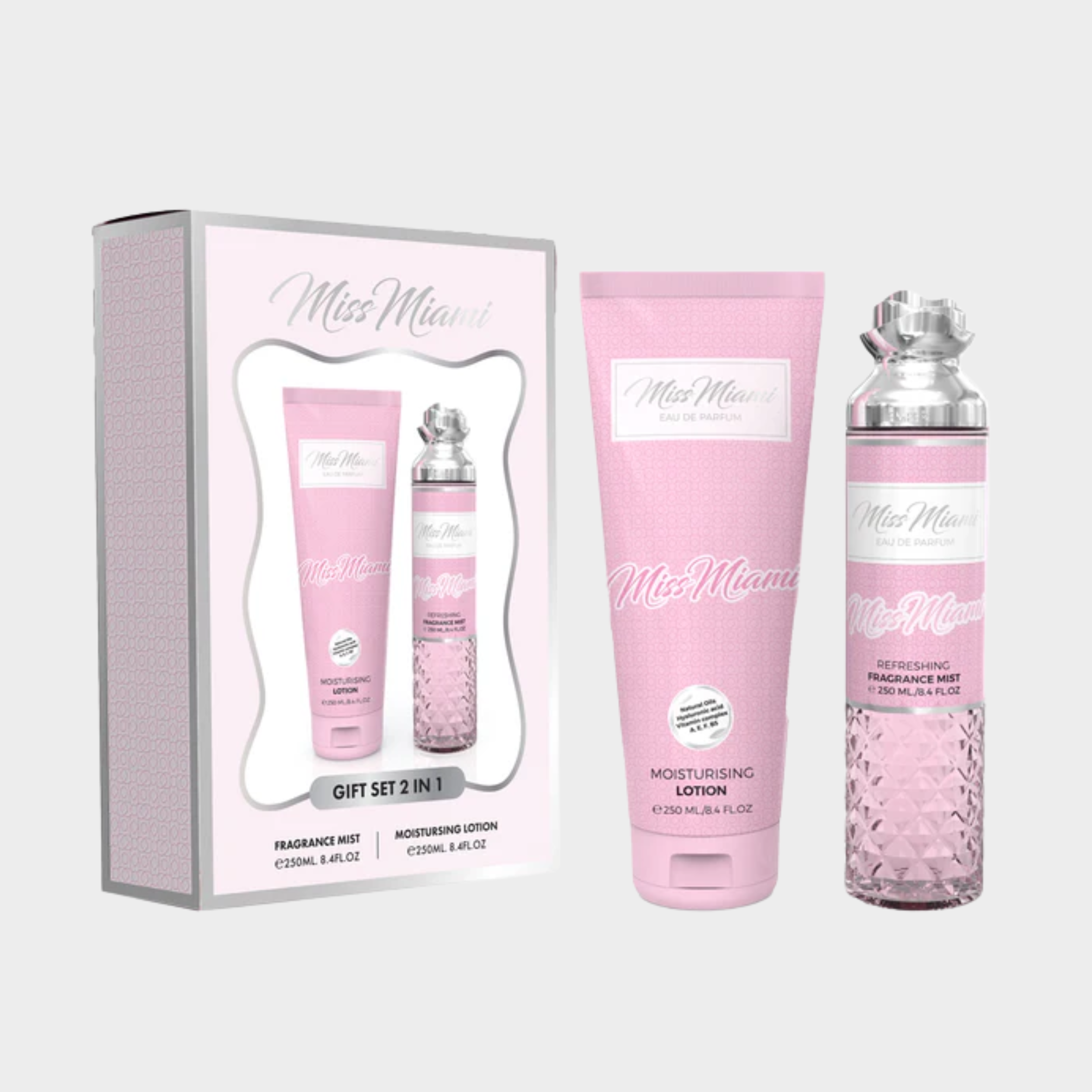 SET DE EMPER MISS MIAMI SPLASH+CREMA